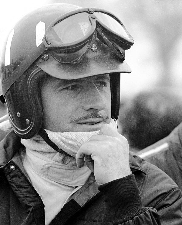 Portrait of a Legend: Graham Hill photographed by Chris Smith.