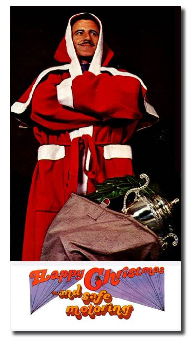Graham Hill’s Christmas card.