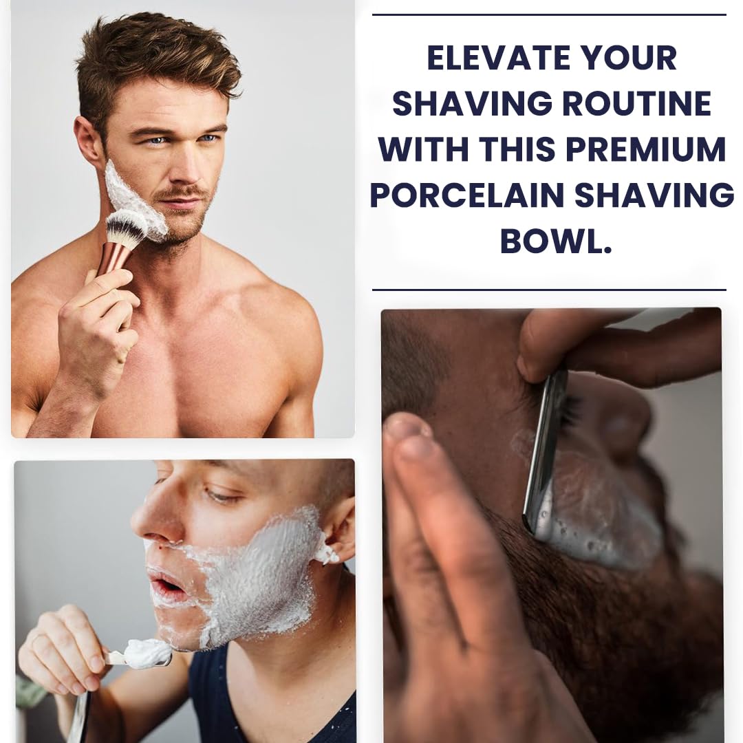 GRAHAM HILL Porcelain Shaving Bowl