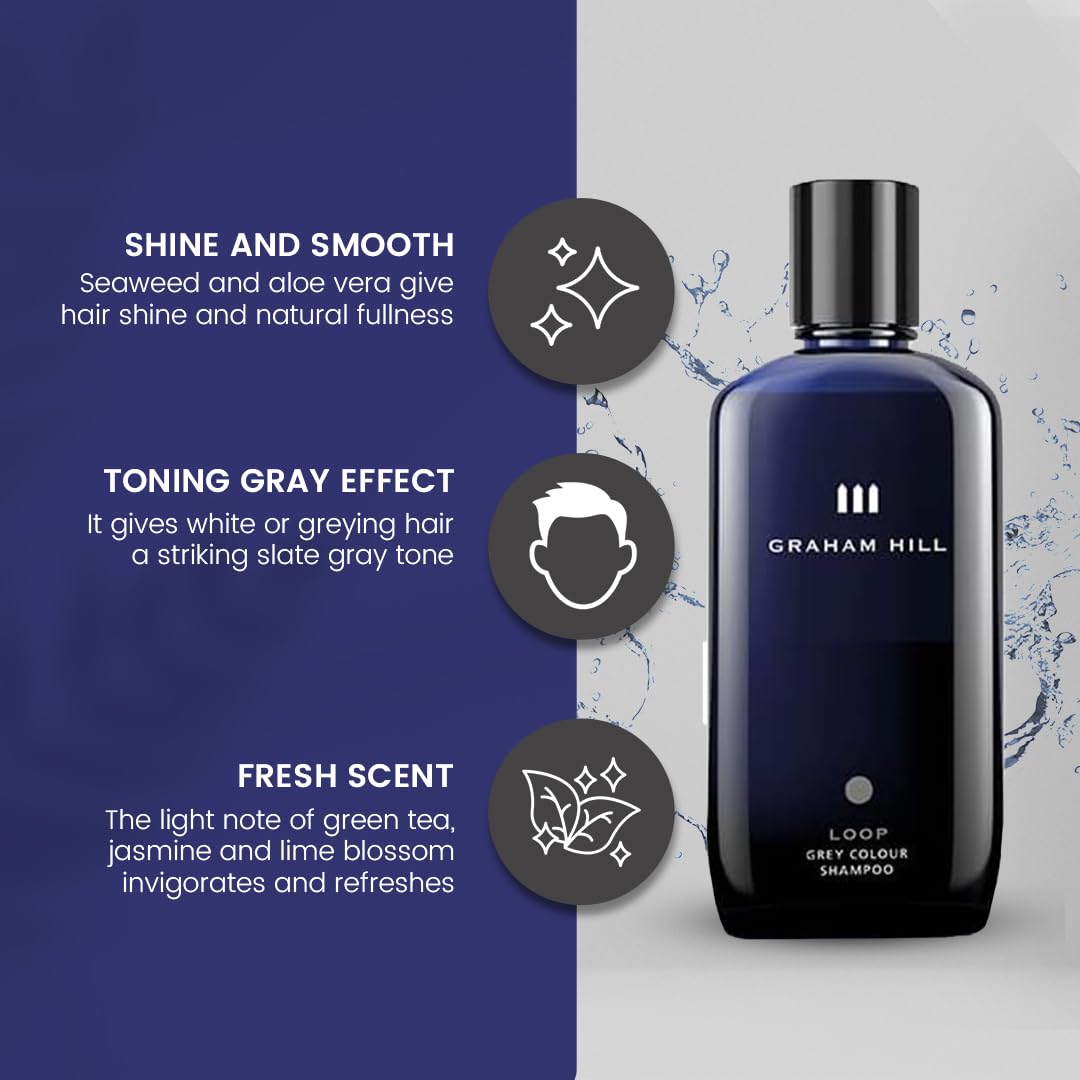 LOOP Grey Colour Toning Shampoo