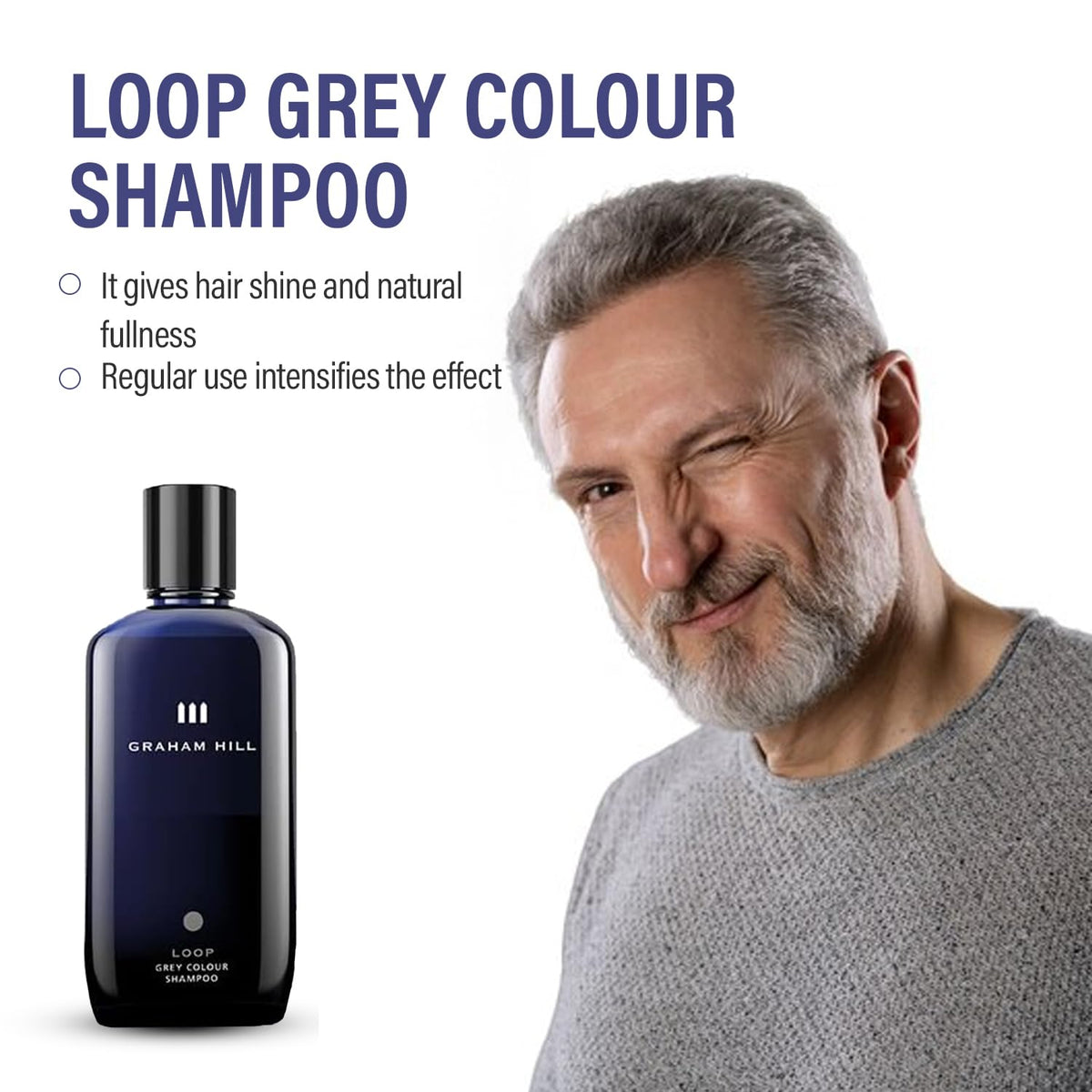 LOOP Grey Colour Toning Shampoo