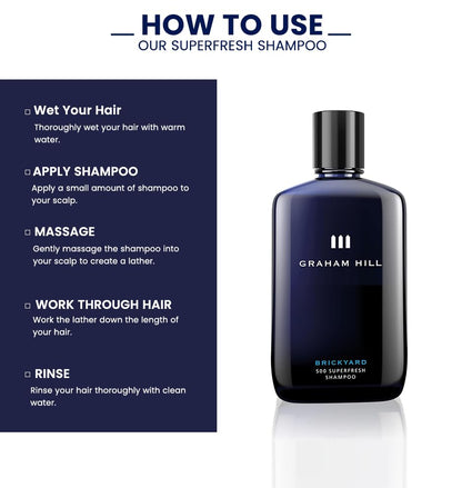 BRICKYARD 500 Superfresh Shampoo
