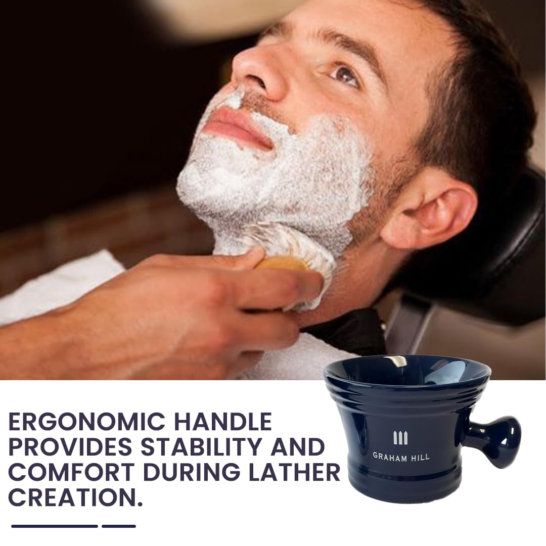 GRAHAM HILL Porcelain Shaving Bowl