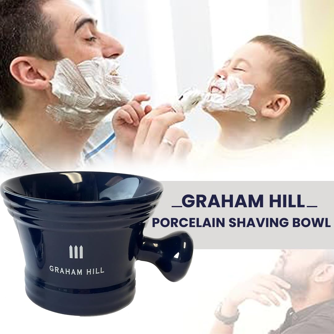 GRAHAM HILL Porcelain Shaving Bowl