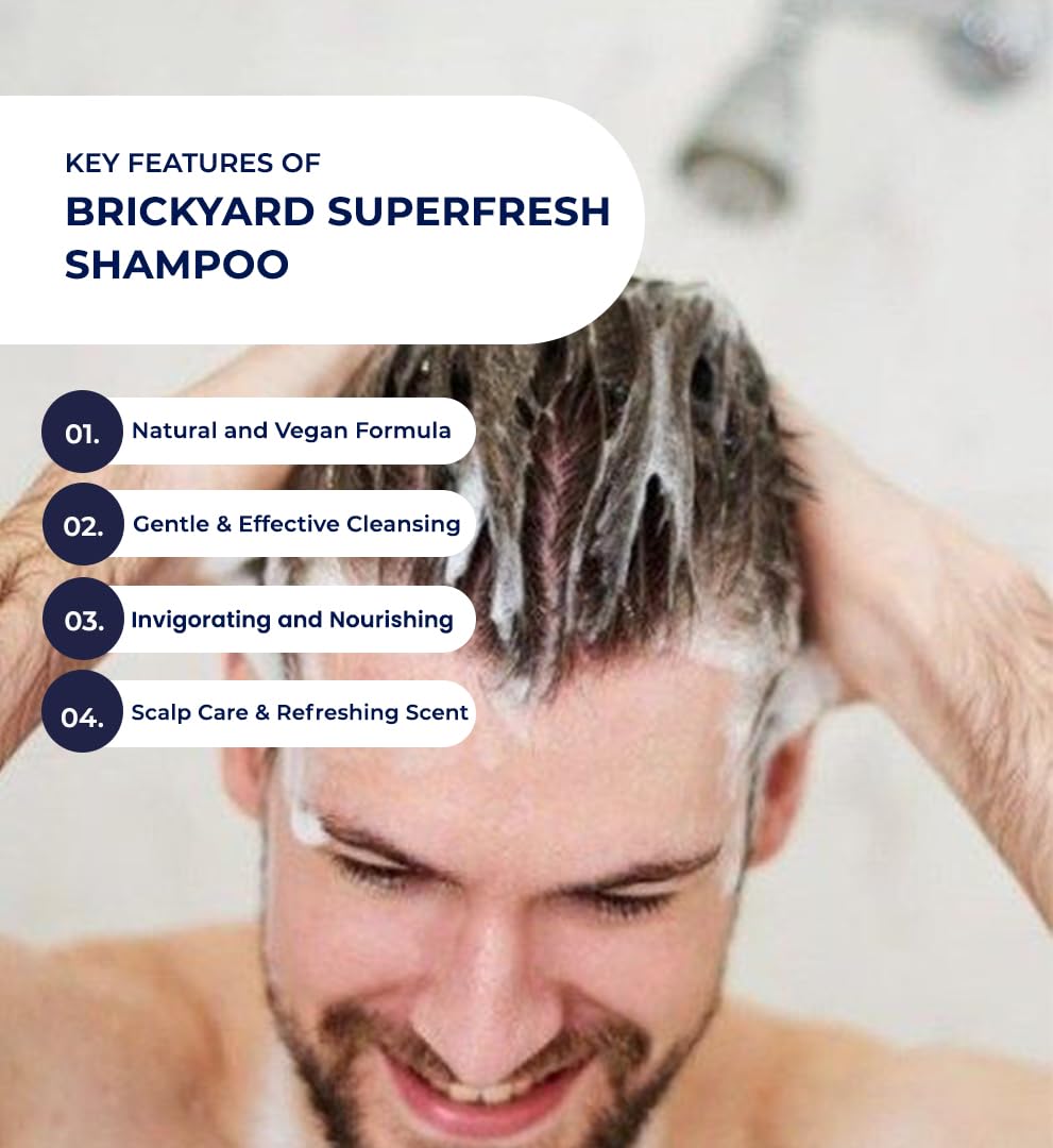 BRICKYARD 500 Superfresh Shampoo