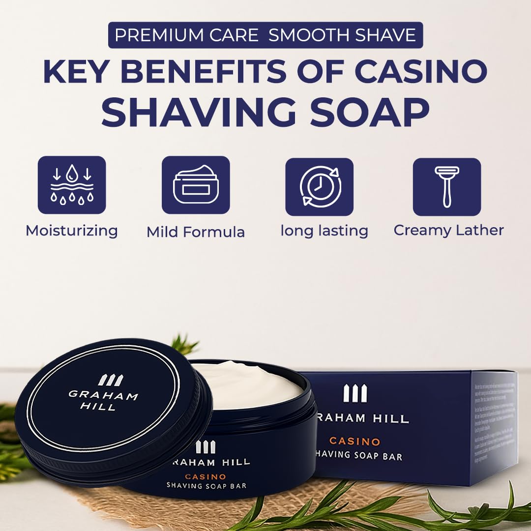 CASINO Shaving Soap Bar