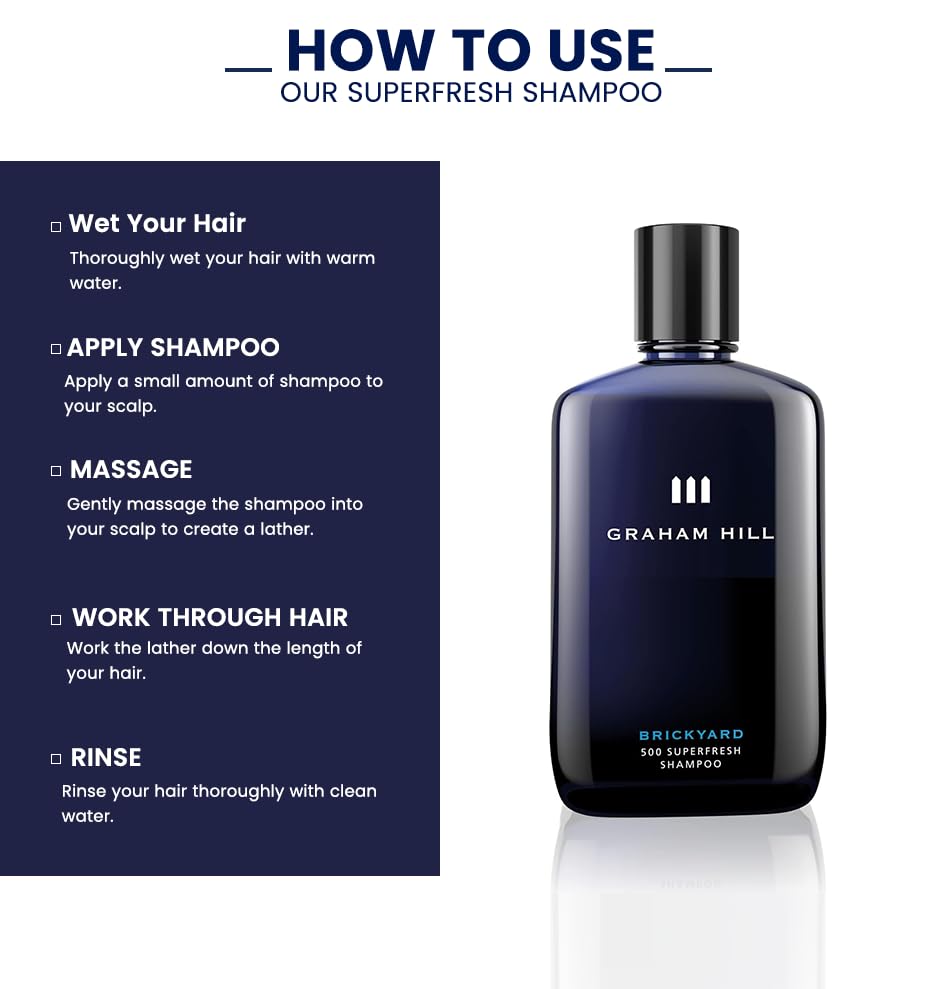 BRICKYARD 500 Superfresh Shampoo